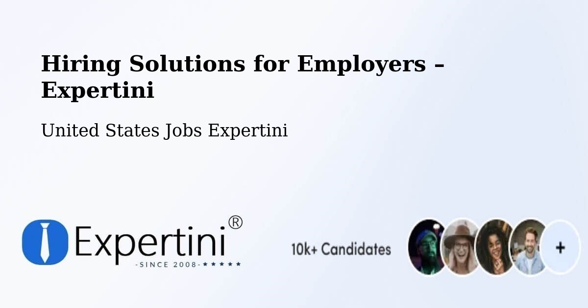Hiring Solutions for Employers in Wildomar - Wildomar, United States Jobs Expertini