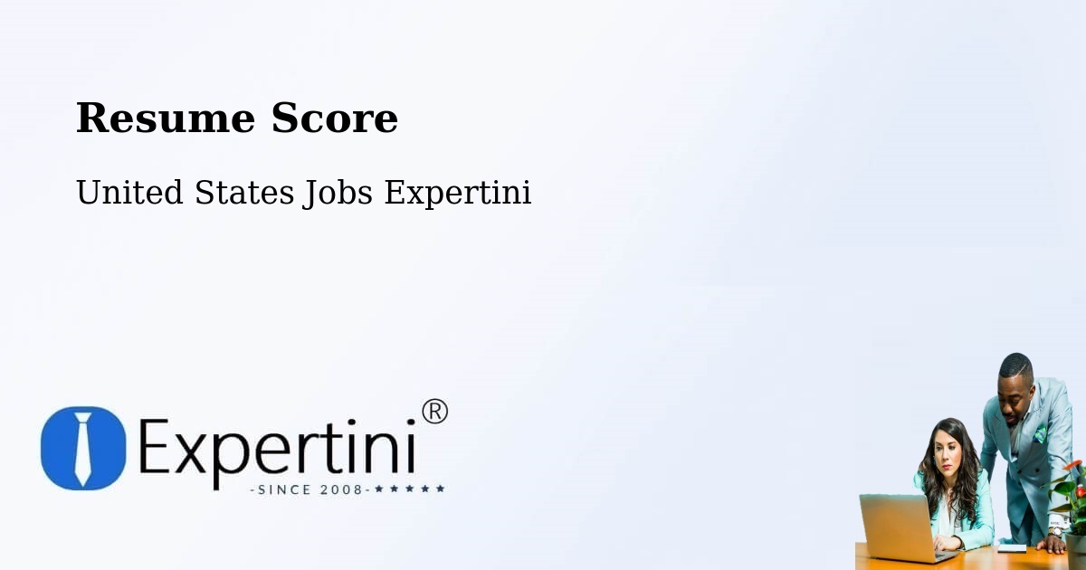 Resume Score & Job Description Match Tool – Wildomar - United States Jobs Expertini